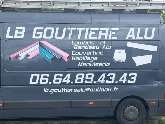 Camion de LB Gouttière alu