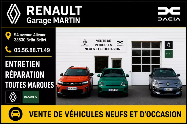 Carte de visite Garage MARTIN