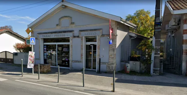 Devanture tabac / presse M. Codina